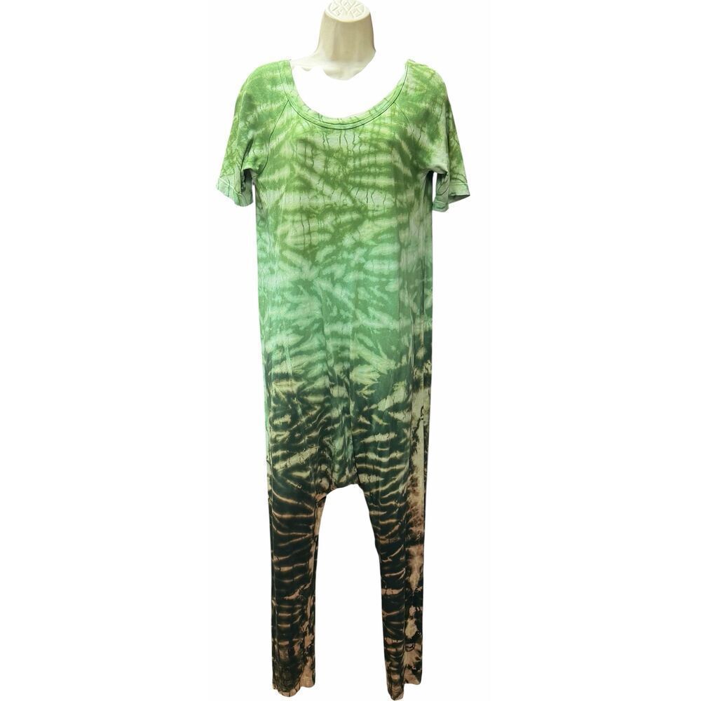 Raquel Allegra Classic Jersey Soft Sleeve Romper in Forest Hue NWT Size 0